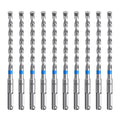 toolant Masonry Drill Bit,SDS Plus Rotary Hammer Drill Bits Set for 5/16" x6inch 10pcs,Carbide Tipped 2-Cutter for Concrete,Masonry and Brick - size: 5/16"-10PCS(6")