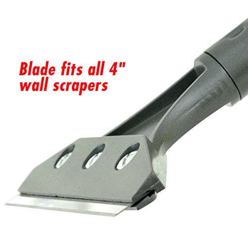 IVY Classic 11184 4" Wall Scraper Blades, USA, 5 Pack - size: 5-Pack