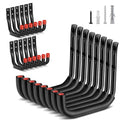 Nacial 20 Pack Heavy Duty Garage Hooks, 9.8" & 3.5" Wall Hooks with EVA Pad - size: 20