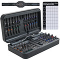 66 in 1 Magnetic Ratchet Screwdriver Set With Case - size: 66 in 1