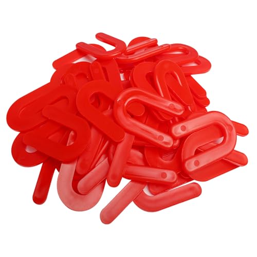 200 Horseshoe Tile Spacers, 1/8-Inch U-Shaped Plastic Spacers for Tile Leveling System Floor Wall Tile Installation - size: 1/8"-200 Pcs
