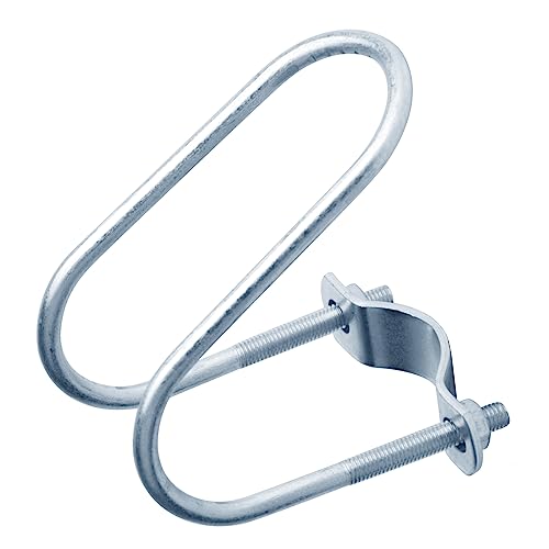 10 Sets 1-5/8" OD Cross Pipe Clamp Connector, Greenhouse Crossover Clamp - size: 1-5/8" OD