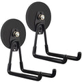 ULIBERMAGNET Strong Magnetic Ultimate Hooks,Large Magnet with Hooks for Heavy Duty Tools,Jig Saw,Hose, 2 Pack Heavy Duty Magnetic Hooks for Hammer Drill,Circular Saw,Garden Tool(3.46inch/Black) - style: 3.46INCH 2PACK Black Large Hooks