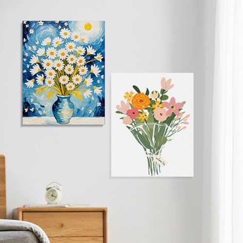 FUMILE Canvas for Painting 8x10, 76 Pack Canvas Boards for Painting Primed Acid Free Canvas Value Pack for Beginners & Artist, Canvas Bulk for Classroom and Painting Parties. - size: 8x10in