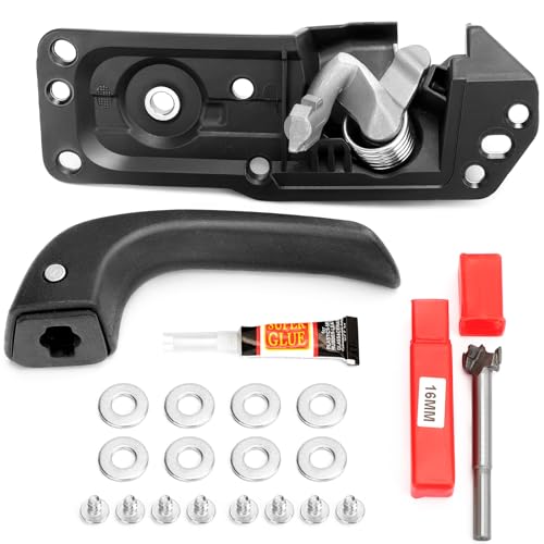 X4XZ 20833606 Left Driver Side Interior Door Handle Kit OE# 20871488, 80374