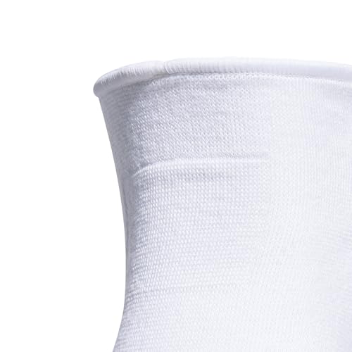 Adidas Unisex-Adult 5-Inch Volleyball Kneepads, White/Black, Medium - color: White/Black/White, size: Medium
