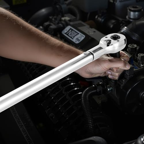 VEVOR 3/4 Inch Drive Click Torque Wrench 100-600 Ft-Lb / 136-814Nm - size: 3/4" 2 PCS