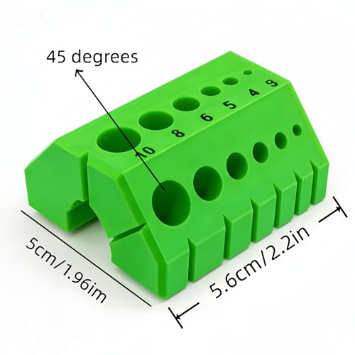 Adjustable Drill Guide Block, Multi-Angle 45° & 90° Drilling Jig, Compact Precision Tool for Woodworking & Metalworking DIY Projects