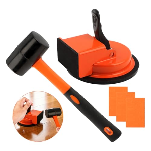 Floor Gap Fixer Tool, Plank Gap Repair Kit, Heavy‑Duty Suction Cup