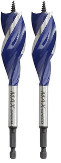IRWIN SPEEDBOR Tri Flute Wood Drill Bit 1" X 6"(3041007) (Pack of 2) - size: Pack of 2, style: 1-Inch Bit