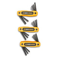 GEARWRENCH 25 Piece SAE/Metric/Torx® Folding Hex Key Set - 83512