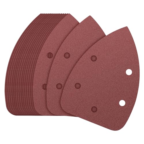 60 Pcs 2000 Grit Mouse Sandpaper, Aluminum Oxide Mouse Sanding Pads - size: 2000 Grit