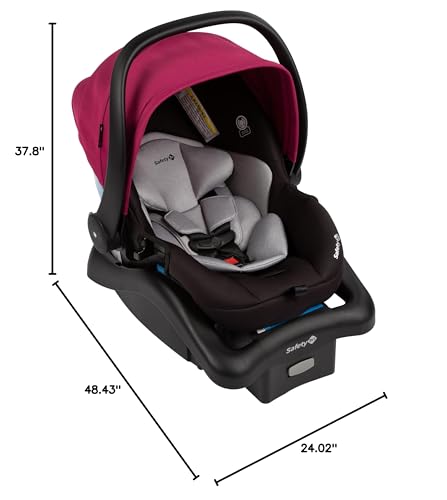 Safety 1st Grow and Go Flex 8-in-1 Travel System, Infant Car Seat Stroller Combo, Orchid Bloom - color: Orchid Bloom