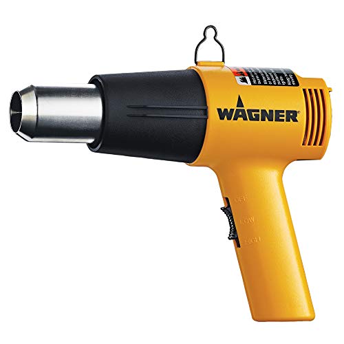 Wagner Spraytech HT1000 Dual-Temperature Heat Gun, low 750°F, high 1000°F - size: HT1000