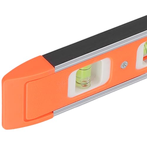 10 Pack Magnetic Torpedo Level, 9 Inch Small Level Tool with 45°/90°/180° Bubbles for Measuring, Orange