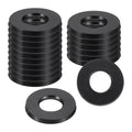 uxcell 18Pcs Rubber Washers, 13/16 OD x 3/8 ID x 0.08" Thickness Flat Washers for Bolts Spacers, Shower Head, Plumbing, Hose Connecting - size: 13/16 OD x 3/8 ID x 0.08"