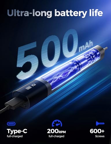 Soleilwear Electric Precision Screwdriver, 80pcs Mini Electric Screwdriver