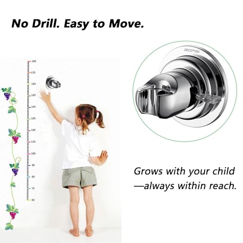 BOPai Suction Cup Shower Head Holder for Handheld Shower
