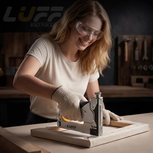 LUFF 3 in 1 Upholstery Staple Gun with Staple Remover