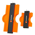 GreatNeck Contour Gauge Set, 5 and 10 Inch Contour Gauge Tool with Lock, Made of High Quality ABS Plastic and Rustproof Metal, Dual Measurement on Both Sides - size: 5 and 10 inch
