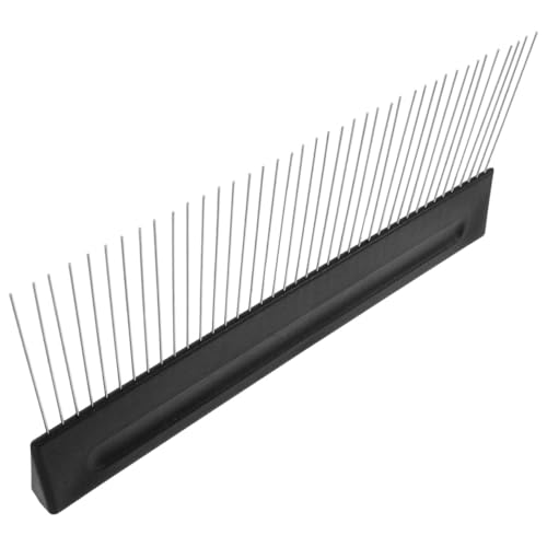 TEHAUX Stainless Steel Texture Comb - DIY Wall Scraper Tool - Paint Graining Comb For Plaster Art And Home Decoration - Pattern Maker For Textured Paint
