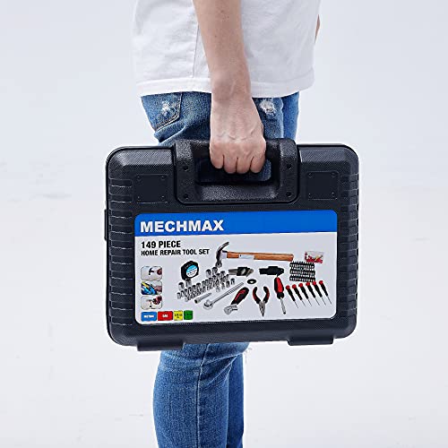 MECHMAX 149-Piece Home Tool Set with Socket and Wrench Kit - style: 149 Piece