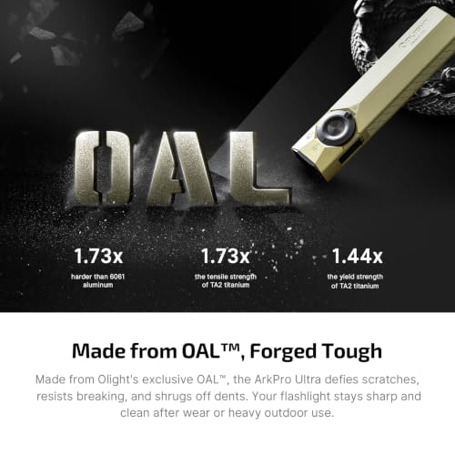 OLIGHT ArkPro Ultra Rechargeable Flat EDC Flashlight,1700Lumens,Olive Green - color: Olive Green