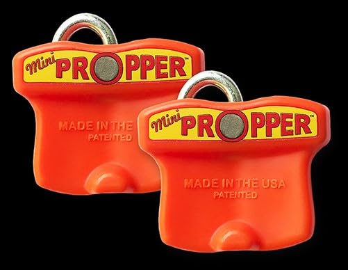 Propper Door Stopper - Professional Door Stop for Moving Office Home or School - Great for Police, Admin, Firefighters and Any time You Need a Door to Stay Open (2 Pack Mini) - style: 2 Pack Mini