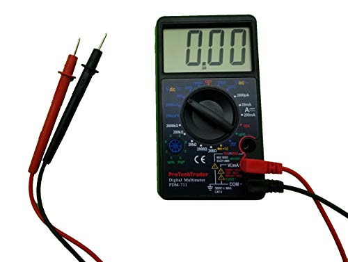 PDM-711 Large Screen Digital Multimeter Continuity Tester with Buzzer - style: Large Screen Multimeter PDM711