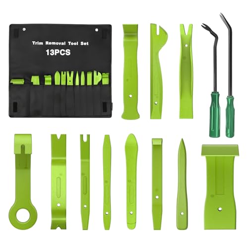 GOOACC 13PCS Nylon Trim Removal Tool Set - color: Green, size: 13Pcs