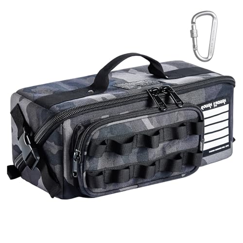 Rough Enough Waterproof Tool Bag, 13" Hard Base Organizer for Electricians