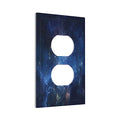 Fantastic Nebula Milky Way 1 Gang Duplex Device Wall Plate Cover Aerospace Starry Sky Universe Outlet Light Switch Cover Galaxy Cosmos Outer Space Electrical Faceplate Switchplate for Bedroom Bathroom - color: Fantastic Nebula Aerospace Starry Sky Univers