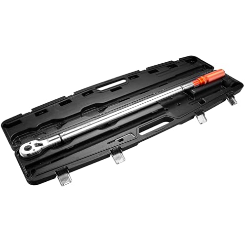 VEVOR 3/4 Inch Drive Click Torque Wrench 100-600 Ft-Lb / 136-814Nm - size: 3/4" 2 PCS