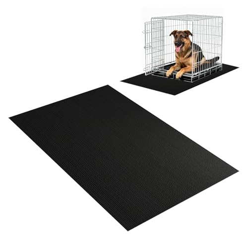 Dog Crate Mat, Pet Crate Floor Protection Mat, Mat for Under Dog Crate, 31.5" x 51.2" Cut To Fit Design Washable Floor Covering Reusable Waterproof Non Slip Rug Whelping Pad for Pet (XXX Large - size: XXX-Large