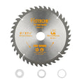 Hoteche 8-1/4-Inch Circular Saw Blade for Wood 40-Tooth Tungsten Carbide-Tipped Blade High-Performance Professioal Saw Blade for Miter Saw and Table Saws with 1-inch, 13/16-inch, 5/8-inch Arbor - size: 8-1/4-Inch, style: 40-Tooth