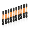 toolant 5 mm Impact Hex Bit Set, 10-Piece, 2-inch - size: 5mm(10pcs)