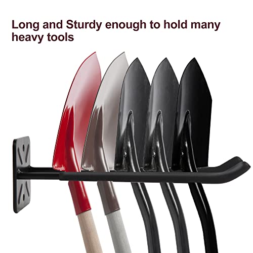 Sinoer 2 Pack Metal Wall Mount Garage Double Storage Hooks - style: 2pc Heavy duty hooks -12"