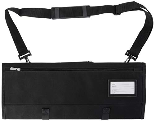 Mercer Culinary 10-Pocket Knife Case , Black - style: 10-pocket Knife Case