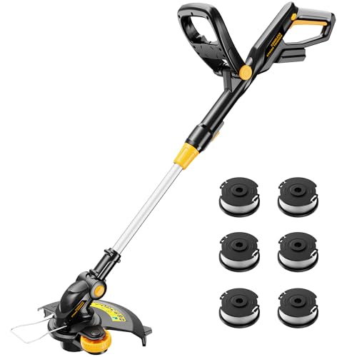 HEINPRO Cordless String Trimmer Compatible with Dewalt 20V MAX Battery - size: 12.01-INCH