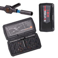 34 in 1 Magnetic Screwdriver Set, Magnetic Ratchet Screwdriver Set with Multi-Bit Ratcheting Handle & Bit Magnetizer, Compact Repair Tool Kit with Storage Case for Furniture, Computer, Bicycle and DIY - size: 34 in 1