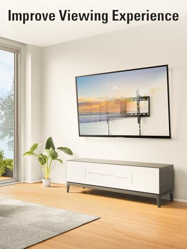 Mounting Dream Tilting TV Wall Mount for Most 37-90 Inch TVs up to 132lbs - size: For 37"-90" TV