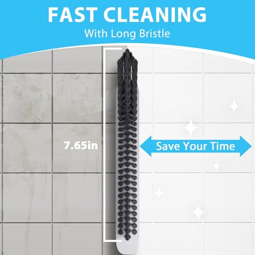 Lumkew Grout Cleaner Brush for Cleaning Floors Tile Scrub, Blue,1 Pcs - color: Blue