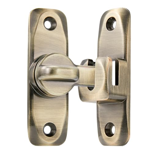 Bronze Barn Door Latches,90/180 Degree Gate Lock_B - color: Bronze