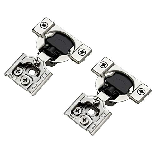 Soft Close Hinges for Kitchen Cabinet Hinges, 1/2 Inch Overlay, 50 Pack - size: 1/2 inch Overlay