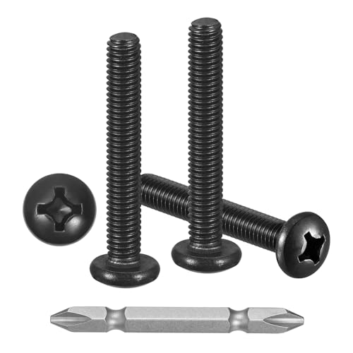 METALLIXITY Phillips Pan Head Bolt Driver Bit Kit 1/4"-20x2 10Pcs 304 - size: 1/4"-20x2"