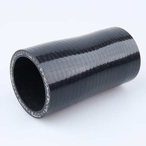 AC PERFORMANCE ID 1-3/8" to 1.25" Silicone Hose Straight Reducer Black - color: Black, size: ID 1-3/8" to 1.25" (35mm to 32mm)