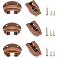 Surf Turtle 3 Pack Plastic Center Mount Drawer Track Guide Glides - style: 3 Pack
