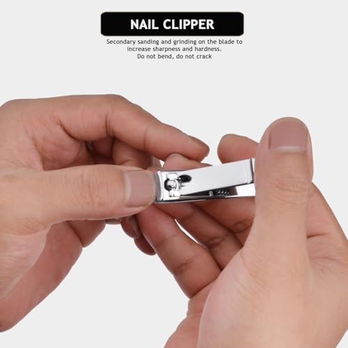 6 Sets Pack Travel Manicure Set Professional Nail Clipper Kit-5 Pieces Stainless Steel Manicure Kit, Women Men Grooming kit With Nail Care Tools Beauty Scissors Tweezers (Silver Pink) - color: Pink-6 sets value pack