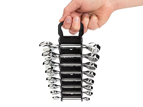 TEKTON Stubby Combination Wrench Set, 8-Piece | WRN01066 - size: 8-Piece (5/16-3/4 in.), style: Holder