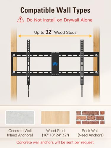 Mounting Dream Tilt TV Wall Mount for Most 42-84 inch TV up to 132 lbs - size: For 42"-84" TV